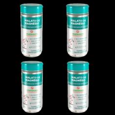 Imagem de Kit 4 X Malato De Magnésio 500Mg Meissen 120 Cápsulas Cada