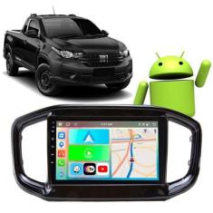Imagem de Kit Multimidia Android Carplay Strada 2021-2024 9 Pol GPS TV Wifi - E-