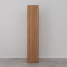 Imagem de Guarda Roupa Hera 1 Porta 4 Gavetas 1 Cabideiro CabeCasa MadeiraMadeira Louro/Cinza