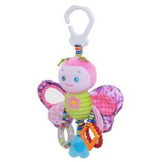 Imagem de Brinquedos de atividade do bebê brinquedos de pelúcia de pelúcia de pelúcia carrinho de criança pendurado cama de animais móveis brinquedos infantis p