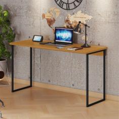 Imagem de Escrivaninha 136,5cm Industrial Mega JCM Móveis Cinamomo