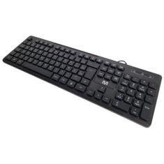 Imagem de Teclado USB Com Fio Multimidia Computador Plug Play Preto - Multilaser