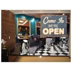 Imagem de Papel De Parede Barbearia Retrô 3D Brb08
