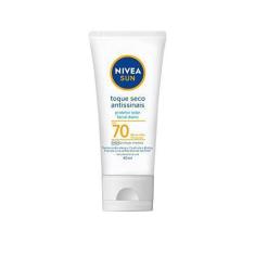 Imagem de Protetor Solar Facial Nivea Sun Toque Seco Antissinais Fps70 40ml