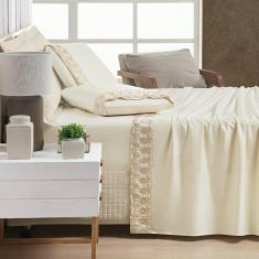 Imagem de Jogo De Cama Supreme King 04 Peças Vanilla