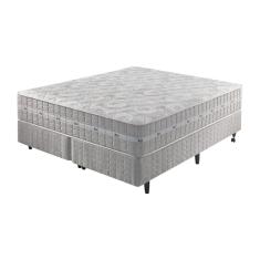 Imagem de Cama Box King + Colchão Molas Ensacadas Alabama 193X203x61cm