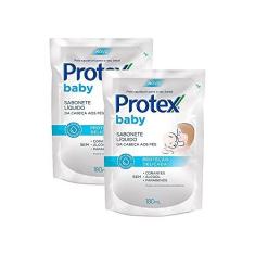 Imagem de Kit 2 Refil Sabonete Líquido Infantil Protex Baby 180ml