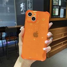 Imagem de Capa de coração de amor holográfica reflexiva de luxo para iphone 13 12 11 pro max mini xs x xr 7 8 plus se 2020 capa tampão transparente macia, ogax, para iphone 8