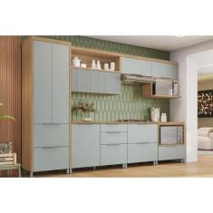 Imagem de Cozinha Modulada Completa Marquesa 7 Peças (3Aéreos+3Balcões+1Paneleir