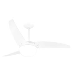Imagem de Ventilador De Teto Spirit 302 Branco Lustre Globo 127V