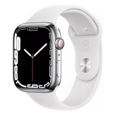 Imagem de Relógio Smartwatch Branco Serie 8 Faz E Recebe Ligações Envio Imediato