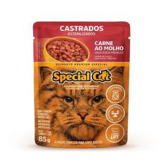 Imagem de Racao special cat sache gatos castrados carne 85G