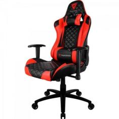 Imagem de Cadeira Gamer Thunderx3 TGC12 - Vermelha, Reclinável 180º