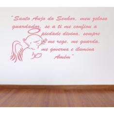 Imagem de Adesivo Quarto Infantil Anjo Da Guarda Oração