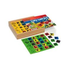 Imagem de Loto Leitura 105 Peças Em E.V.A. Brinquedo Educativo