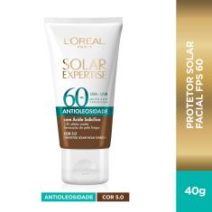 Imagem de Protetor Solar Facial Antioliosidade Fps 60 L'oreal Expertise Pele Oleosa Cor 5.0 40G