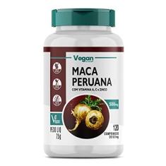 Imagem de Nutralin Maca Peruana Pura Original 500Mg 120 Comprimidos Vegano