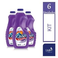 Imagem de Kit 6 Limpador Multiuso Sensualidad Casa e Perfume 2L Cada - CasaKm