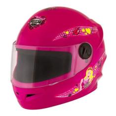 Imagem de Capacete Moto Infantil Fechado Menina Pro Tork Mixs Start Selfie Ofert
