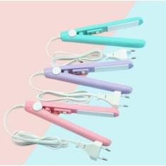 Imagem de Mini Chapinha Prancha De Cabelo Bivolt Portátil Com Case Transporte
