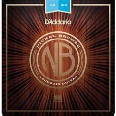 Imagem de Encordoamento Violão Aço D'addario Nickel Bronze 012 NB1253