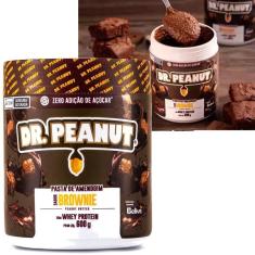 Imagem de PASTA DE AMENDOIM 600G COM WHEY PROTEIN - DR PEANUT-Unissex