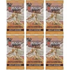 Imagem de 6 Packs MTG Draft Booster Pack Lot MTG Dominaria Remastered
