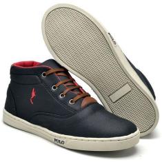 Imagem de Tênis Masculino Juvenil Infantil Menino Cano Alto Super Leve Do 27 Ao