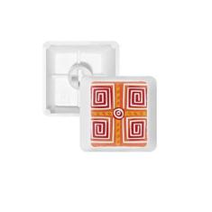 Imagem de Spiral Boxes Totems Mexico Civilização Antiga Teclado Mecânico PBT Kit de Atualização para Jogos