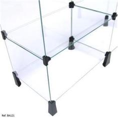 Imagem de Balcão de Atendimento Modulado em Vidro - 1,00 x 1,35 x 0,30