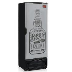 Imagem de Refrigerador Vertical Cervejeira 410L Porta Cega  Tipo Inox Gelopar