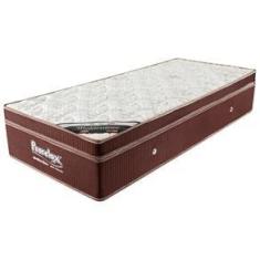 Imagem de Colchão Solteiro Prorelax Mediterrâneo 88x188x32 Molas Ensacadas Euro Pillow One Face - Marrom