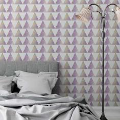 Imagem de Papel De Parede Adesivo Triângulos N05242 0,58X3,00M
