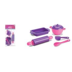 Imagem de Kit De Cozinha Infantil Bom Chef Solapa Orange Toys