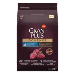 Imagem de Ração GranPlus Gourmet para Gatos Castrados Sabor Ovelha e Arroz - 3KG