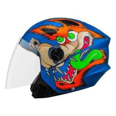 Imagem de Capacete Masculino Feminino Aberto De Moto Urbano Motoboy New Liberty 