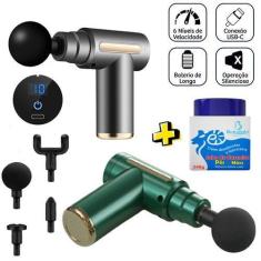 Imagem de Mini Massageador Corporal Profissional + Creme Hidratante Sebo de Carn