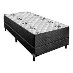 Imagem de Cama Box Solteiro Conjugado Espuma Ortopédica 88X188 - Fábrica De Tudo