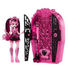 Imagem de Boneca Monster High C/ Caixa E 20 Acessórios - Skulltimate Secrets - M
