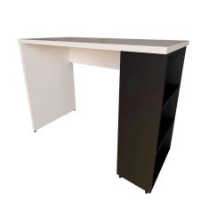Imagem de Escrivaninha Corp Branca e Preta 90 cm