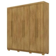 Imagem de Guarda Roupa Casal Elegance 6 Portas Nature Vila Rica