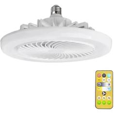 Imagem de Ventilador Teto Lâmpada Encaixe E27 Led 30W Silencioso E