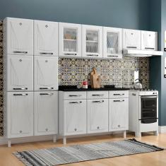 Imagem de Cozinha Completa De A o Star New 14 Portas 3 Gavetas Com Vidr