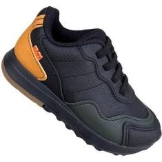 Imagem de Tênis Infantil Klin Walk Masculino Palmilha Anatômica Sem Cadarço De M