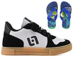 Imagem de Tenis Infantil Casual Sapatenis Meninos Meninas Street Calce Facil + C