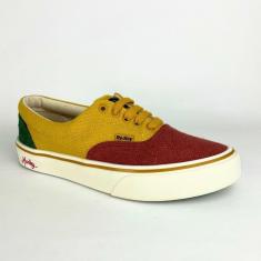 Imagem de Tênis Redley Confort Multicolor Bob Marley Vermelho, Amarelo e Verde-Masculino