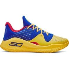 Imagem de Tênis de Basquete Masculino Under Armour Curry 4 Low Flotro-Masculino