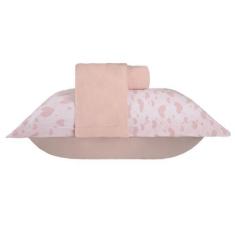 Imagem de Jogo de Lençol Casal em Malha Algodão 3 Peças Super Macio - Bella Enxo