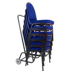 Imagem de 06 Cadeiras Para Hotel E Auditório Linha Hotel Azul
