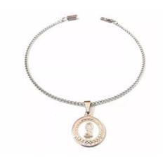 Imagem de Pulseira Aço Inox Engenharia Civil Detalhe Branco